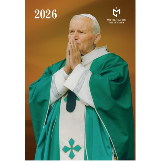 Kalendarz ścienny: Św. Jan Paweł II (MICH-mały) 2