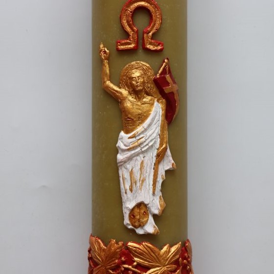 Paschał spalający - wys. 100cm, śr. 9cm /AR