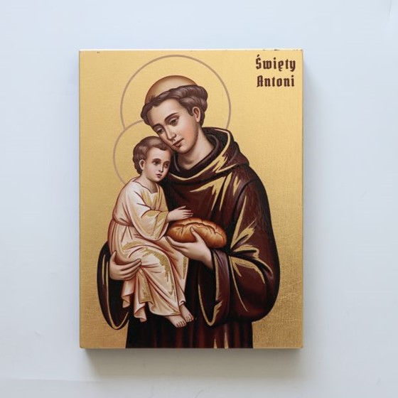 Ikona Świętego Antoniego 2 (OB-A4)