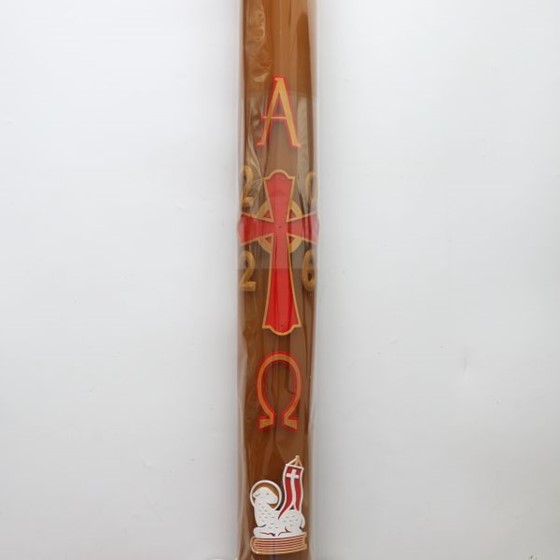 Paschał spalający - wys. 100cm, śr. 10cm /WG-1