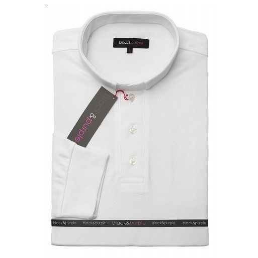 Koszulka Polo Standard /biała - długi rękaw