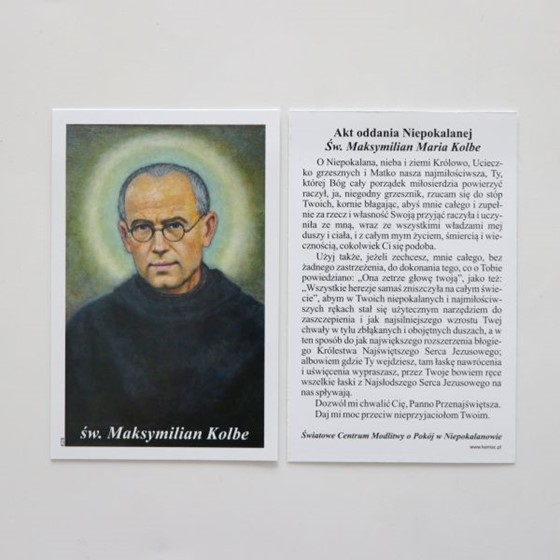 Święty Maksymilian Maria Kolbe (K-628)