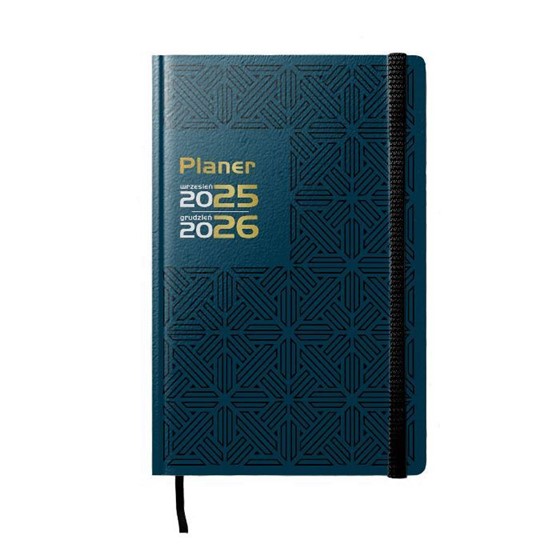 Planer 2025/2026 granatowy
