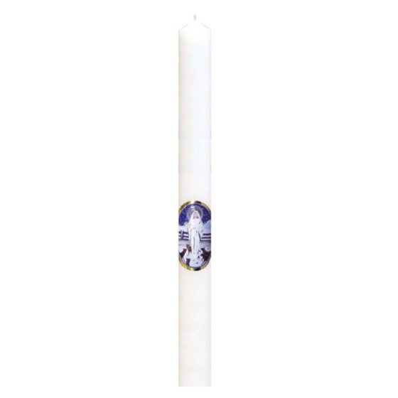 Świeca gromnica - wys. 26cm, śr. 20mm (W-lamp. B)