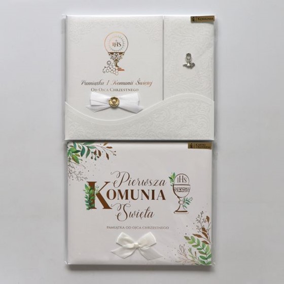 Pamiątka Komunii Świętej od Ojca Chrzestnego (KZK)