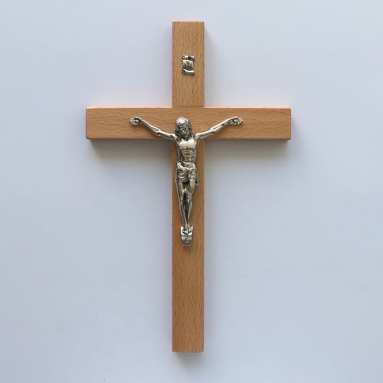 Krzyż wiszący - 31cm /naturalny (OB2)