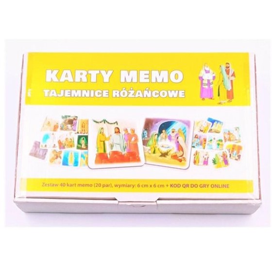 Karty MEMO /Tajemnice różańcowe