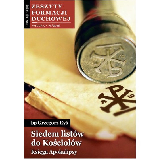 Zeszyt Formacji Duchowej (71/16) - Siedem listów...