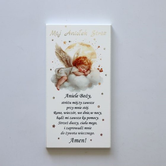 Anioł Stróż /10x19cm (KW-S 204)