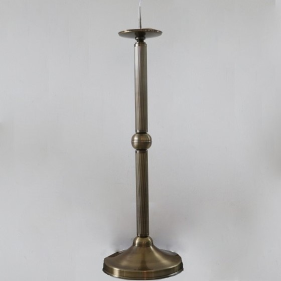 Lichtarz mosiężny pojedynczy - 90cm /L41