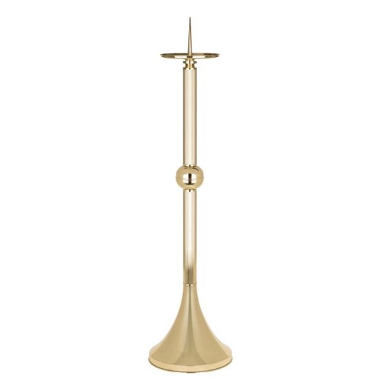 Lichtarz mosiężny pojedynczy - 94cm /L115