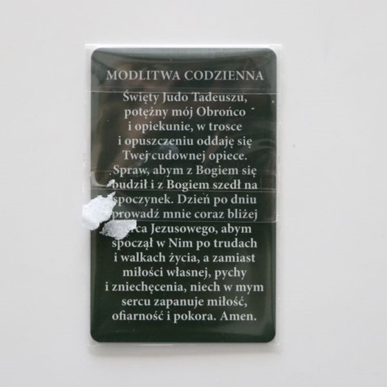 Obrazek z płótnem /Św. Juda Tadeusz