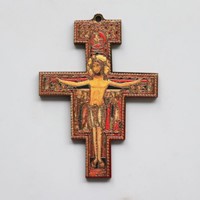 Krzyż wiszący - 21cm /drewniany (K-Franciszkański)