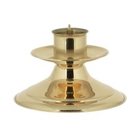 Lichtarz mosiężny pojedyńczy - 9cm /L24