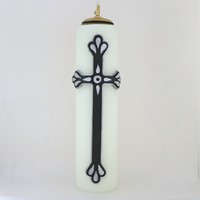 Świeca olejowa - wys. 30cm, śr.80mm (WEB-pogrzeb.)