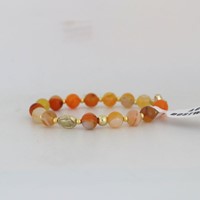 Bransoletka (KR-różaniec) / agat bostwania