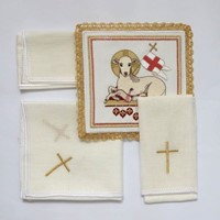 Bielizna haftowana lniana (SC-5015)