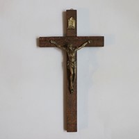 Krzyż wiszący - 26cm /drewniany (J-C)