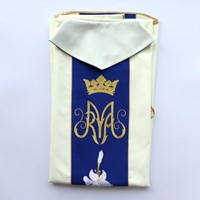 Ornat haftowany (S-750) /Maryjny