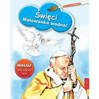 Święci. Kolorowanka wodna