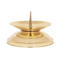 Lichtarz mosiężny pojedyńczy - 6cm /L100