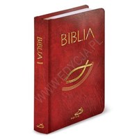 Biblia z rybką /bordo