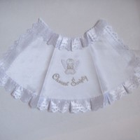 Szatka do chrztu - śliniak /Anioł S