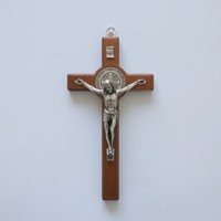Krzyż wiszący - 20cm /drewniany (TI-4407)