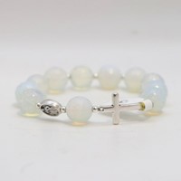 Bransoletka (PR-różaniec) /opalit faset