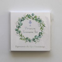 Zaproszenie na Komunię Świętą - Ojciec Ch (KZK-KW)