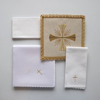 Bielizna haftowana (H-5054) ecru