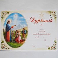 Dyplom ukończenia katechezy - Przedszkole (A-01)
