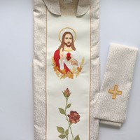 Ornat haftowany (K-Serce Pana Jezusa)