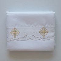 Obrus gotowy - Krzyż /350x130cm KB-krzyż w kole