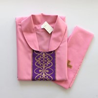 Ornat haftowany (K) różowy - zwykły