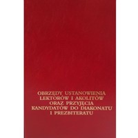 Obrzędy ustanowienia lektorów i akolitów...