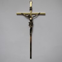 Krzyż wiszący - 20cm /złoty (ARK-Z)