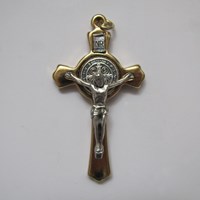 Krzyż wiszący - 8cm /złoty (IT-3580Z)