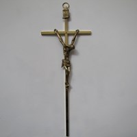 Krzyż wiszący - 25cm /złoty (J-Z)