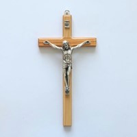 Krzyż wiszący - 25cm /drewniany (TI-4137)