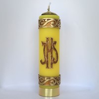 Świeca olejowa - wys. 30cm, śr.80mm (WEB-IHS+p) ż