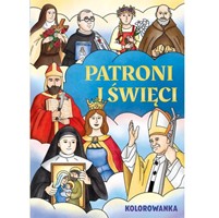 Patroni i święci. Kolorowanka