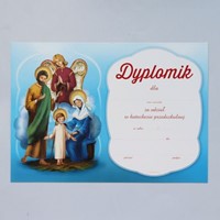 Dyplom ukończenia katechezy - Przedszkole (A-10)
