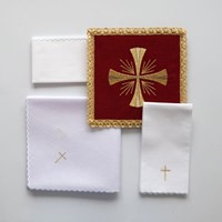 Bielizna haftowana (H-5054) czerwona