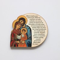 Plakietka ze Św. Rodziną (R-nadruk)
