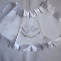 Szatka do chrztu - śliniak /Ptak S