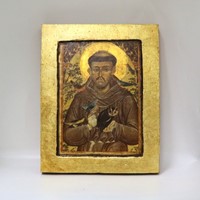 Ikona Świętego Franciszka ze zwierzętami (K-MR)