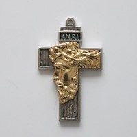 Krzyż wiszący - 8,5cm (Rys - twarz)