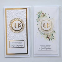 Pamiątka Komunii Świętej od Ojca Chrz. (CICH-DL)