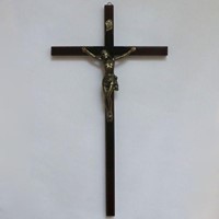 Krzyż wiszący - 37,5cm /drewniany (ARK-C)